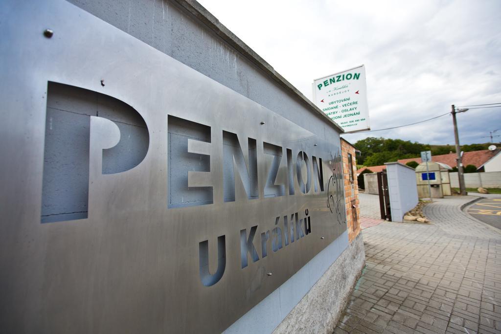 Penzion U Králíků Kurdějov Esterno foto